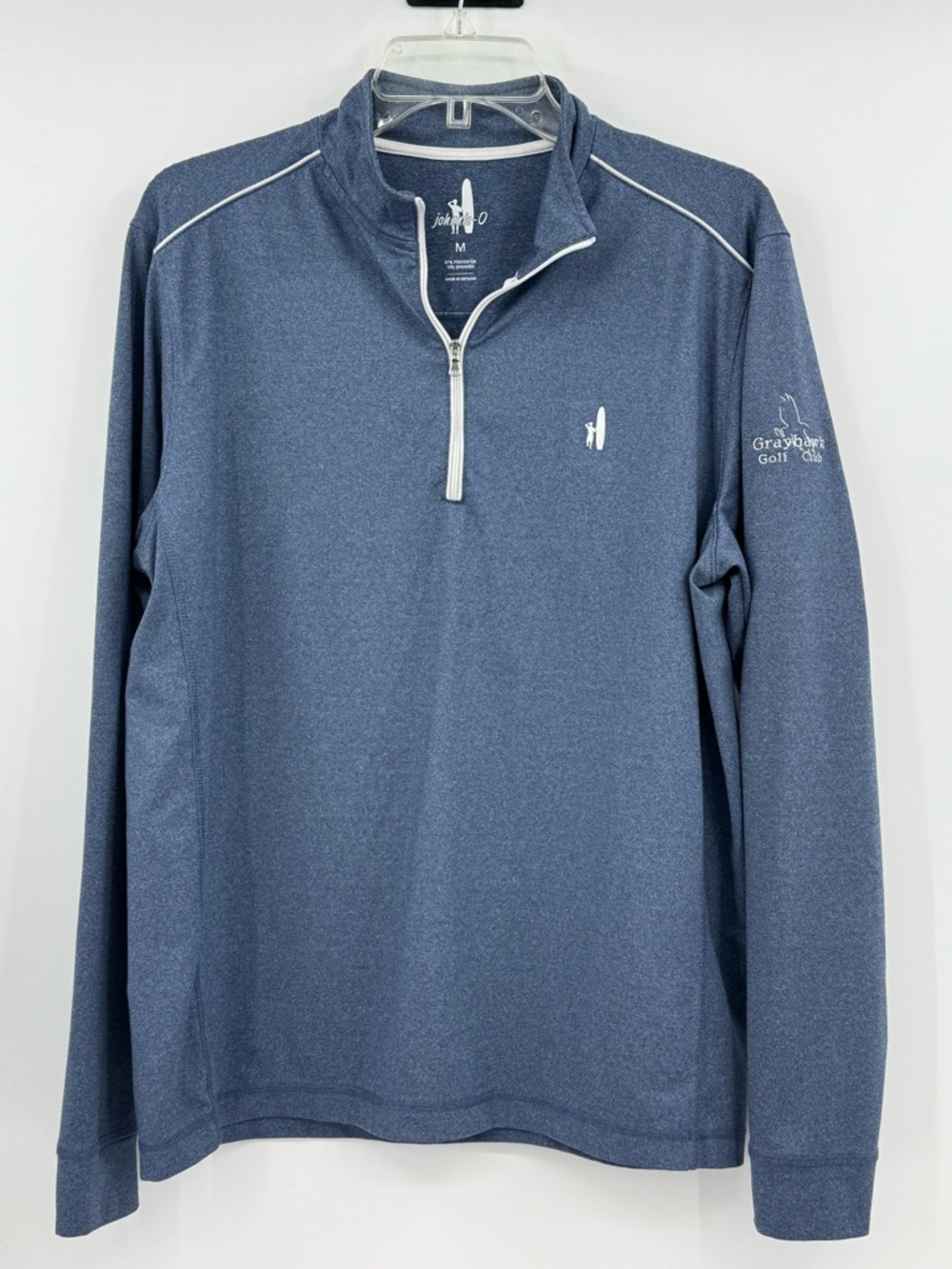 Johnnie-O Pullover Men's Sully Quarter Zip Wrinkle Resistant Size Medium